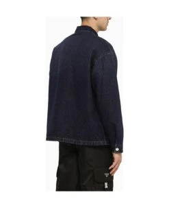 Prada Blue Denim Jacket/shirt -Italist Clothing Sale 37e14997d852f78908422966e83237db