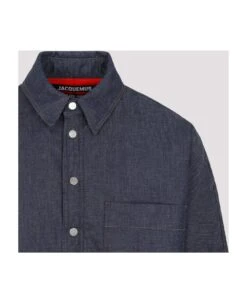 Jacquemus Collared Button-up Jacket -Italist Clothing Sale 383daf2596465b24cc0719f3c6513b64