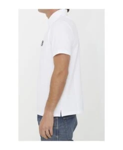 Valentino Garavani Cotton Piquet Polo Shirt 4 Valentino Garavani Cotton Piquet Polo Shirt -Italist Clothing Sale 38a52625a6e1e9366b6abc6cd5cee019