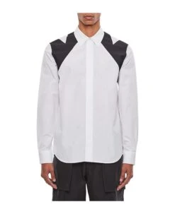 Alexander McQueen Printed Harness Shirt