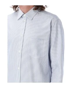 Golden Goose Striped Regular Shirt -Italist Clothing Sale 3ad1e4ba9417470fa238e42964126dee