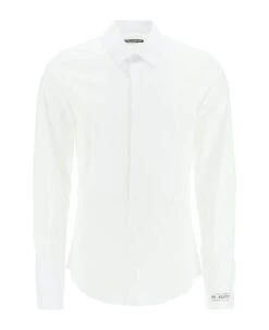 Dolce & Gabbana Re-edition Gold-fit Tuxedo Shirt