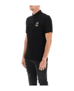 Dolce & Gabbana Piqué Polo Shirt With Lurex Embroidery 5 Dolce & Gabbana Piqué Polo Shirt With Lurex Embroidery -Italist Clothing Sale 3d3a257054e8efbe2d579fbb0a520b63