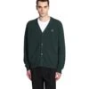 Acne Studios Cardigan In Green Wool -Italist Clothing Sale 3f6cb5a68a67c0ca0107edd8404af129