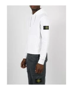 Stone Island Logo Hooded Sweatshirt -Italist Clothing Sale 409ad46a829c55f9eadfeeaf2601a070