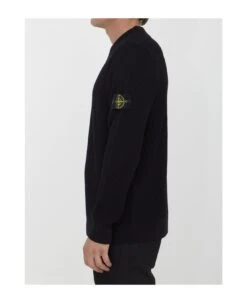 Stone Island Ribbed Wool Jumper -Italist Clothing Sale 44813de225c3736f17d3a524fab4de65