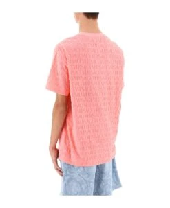 Versace Allover Terry-cloth T-shirt 4 Versace Allover Terry-cloth T-shirt -Italist Clothing Sale 44db2346544527a0f687edf126fb3d52