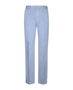 FENDI Worn-effect Straight-leg Pants