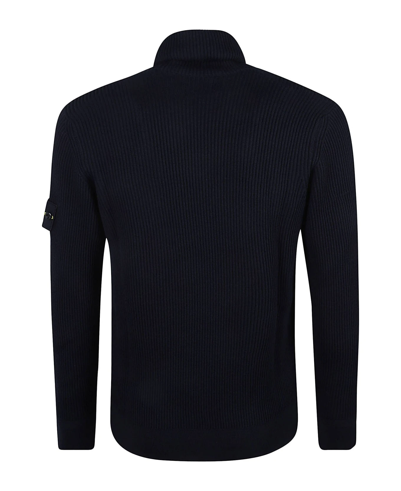 Turtleneck Ribbed Sweater Stone Island Turtleneck Ribbed Sweater -Italist Clothing Sale 4863c83901617715403bf024c17fc413