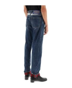 Maison Margiela Pendleton Jeans With Inserts 4 Maison Margiela Pendleton Jeans With Inserts -Italist Clothing Sale 48e4c134441accc22d58863041904795