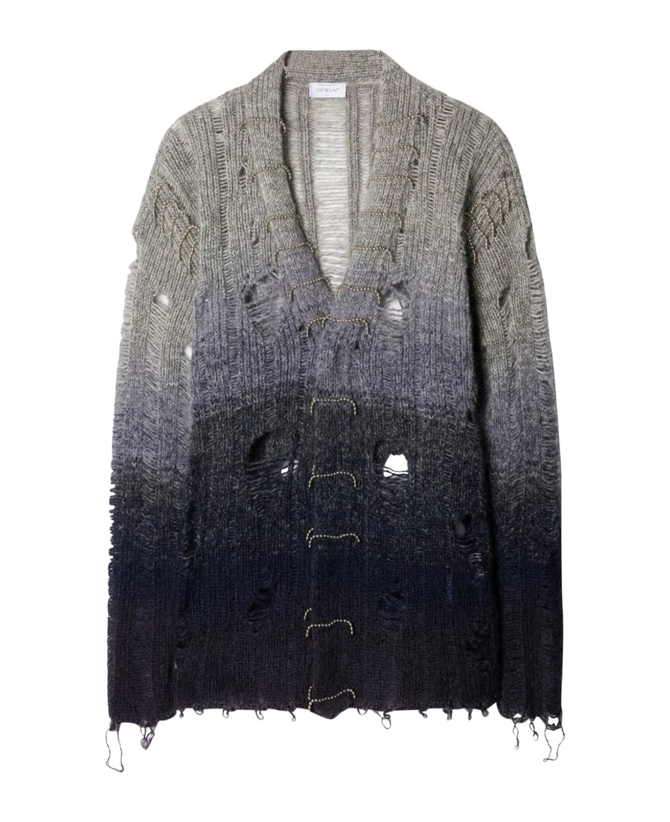 Punk Pearl Degrade Knit Cardi Off-White Punk Pearl Degrade Knit Cardi -Italist Clothing Sale 4a8fff89dc7a3bc481d1bb805856d4cf