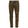 Dolce & Gabbana Brown Straight Jeans With Rips In Cotton Denim Man -Italist Clothing Sale 4afeb46098314e7a26064aad0d666608