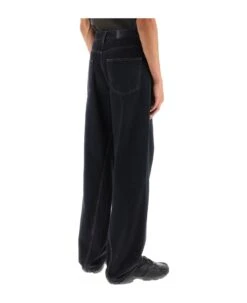 Lanvin Baggy Jeans With Twisted Seams -Italist Clothing Sale 4d7d03efee5d10a757e47cb2facb5bb9
