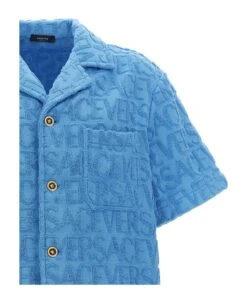 Versace ' Allover' La Vacanza Capsule Shirt -Italist Clothing Sale 4eb9ff936f23b35227e7800c3257db15