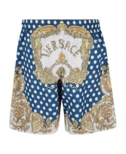 Versace Drawstring Printed Shorts 3 Versace Drawstring Printed Shorts -Italist Clothing Sale 4f1d8ea853d316b80e85e69e77d84ccc