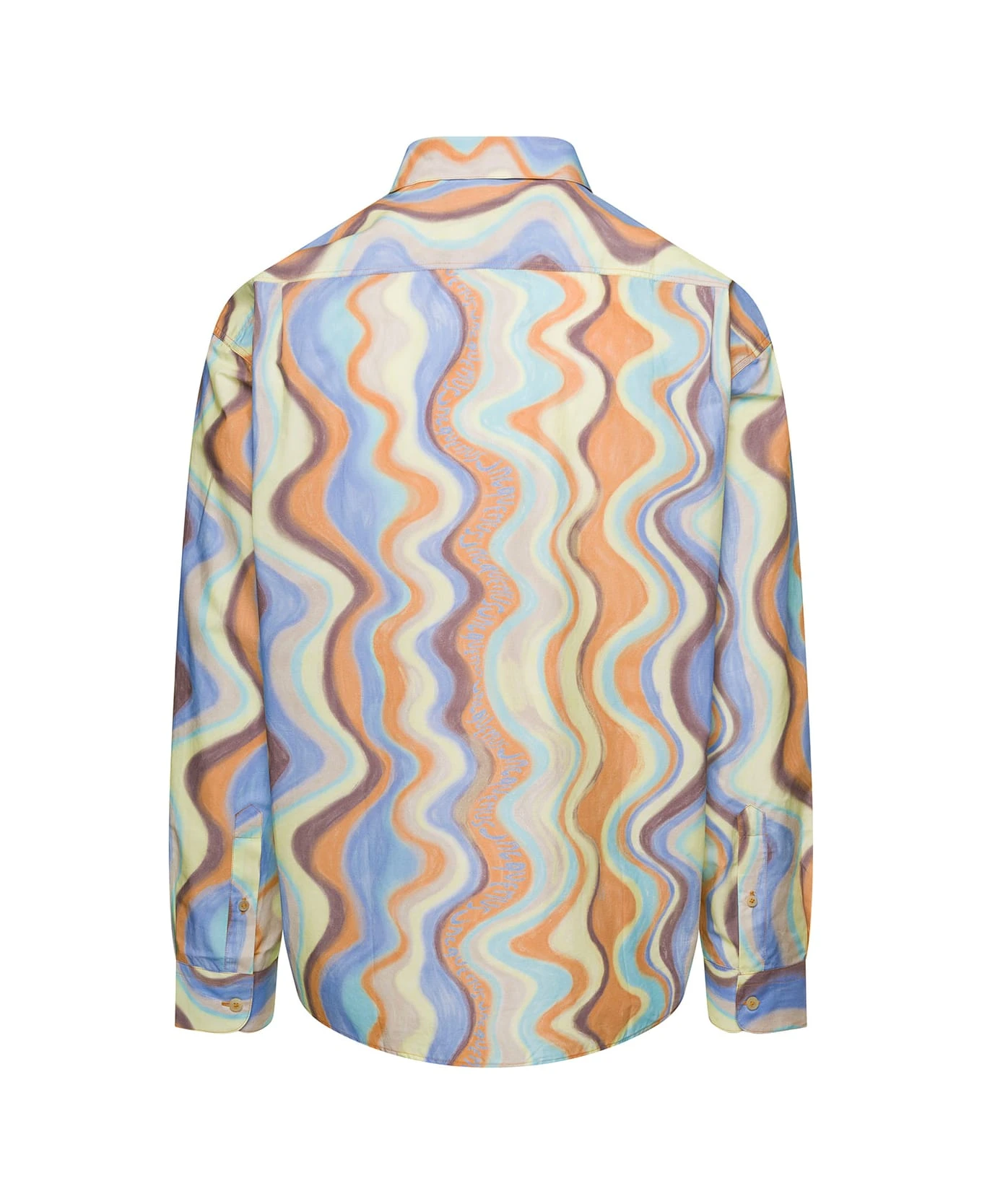 'la Chemise Simon' Multicolor Shirt With All-over Graphic Print In Cotton Man Jacquemus 'la Chemise Simon' Multicolor Shirt With All-over Graphic Print In Cotton Man -Italist Clothing Sale 511be918a750ed47667f2c4c7d370cd3