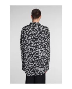 Balenciaga Shirt In Black Polyamide Polyester -Italist Clothing Sale 5317c2de64a4c7d4b691596586579c92