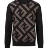 FENDI Macro Ff Wool Sweater -Italist Clothing Sale 534e9a24a8ea7ec86b928ef05f80c79a