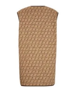 FENDI All Over Logo Wool Vest -Italist Clothing Sale 5396d9d85c1f12c8108167f346b10ed8