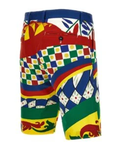 Dolce & Gabbana 'carretto' Bermuda Shorts -Italist Clothing Sale 53b663fb0491c7588fa14b00eb0955b2