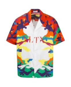 Valentino Printed Logo Shirt