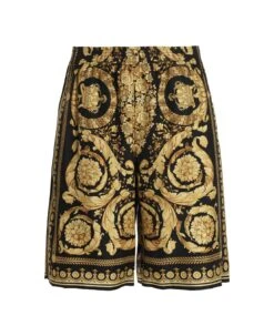 Versace 'barocco' Bermuda Shorts