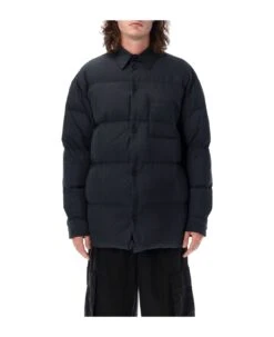 Off-White Ow Emb Shirt Puffer