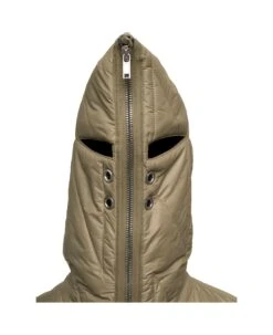 Beige Down Jacket With Hood With Eye Holes In Nylon Man -Italist Clothing Sale 5e19febcd729414978a6589c2a4fde71
