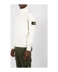 Stone Island Turtleneck Cotton Sweater 4 Stone Island Turtleneck Cotton Sweater -Italist Clothing Sale 5ff4c6fce20736127bfc1d105537a217