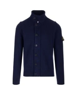 Stone Island Blue Cardigan