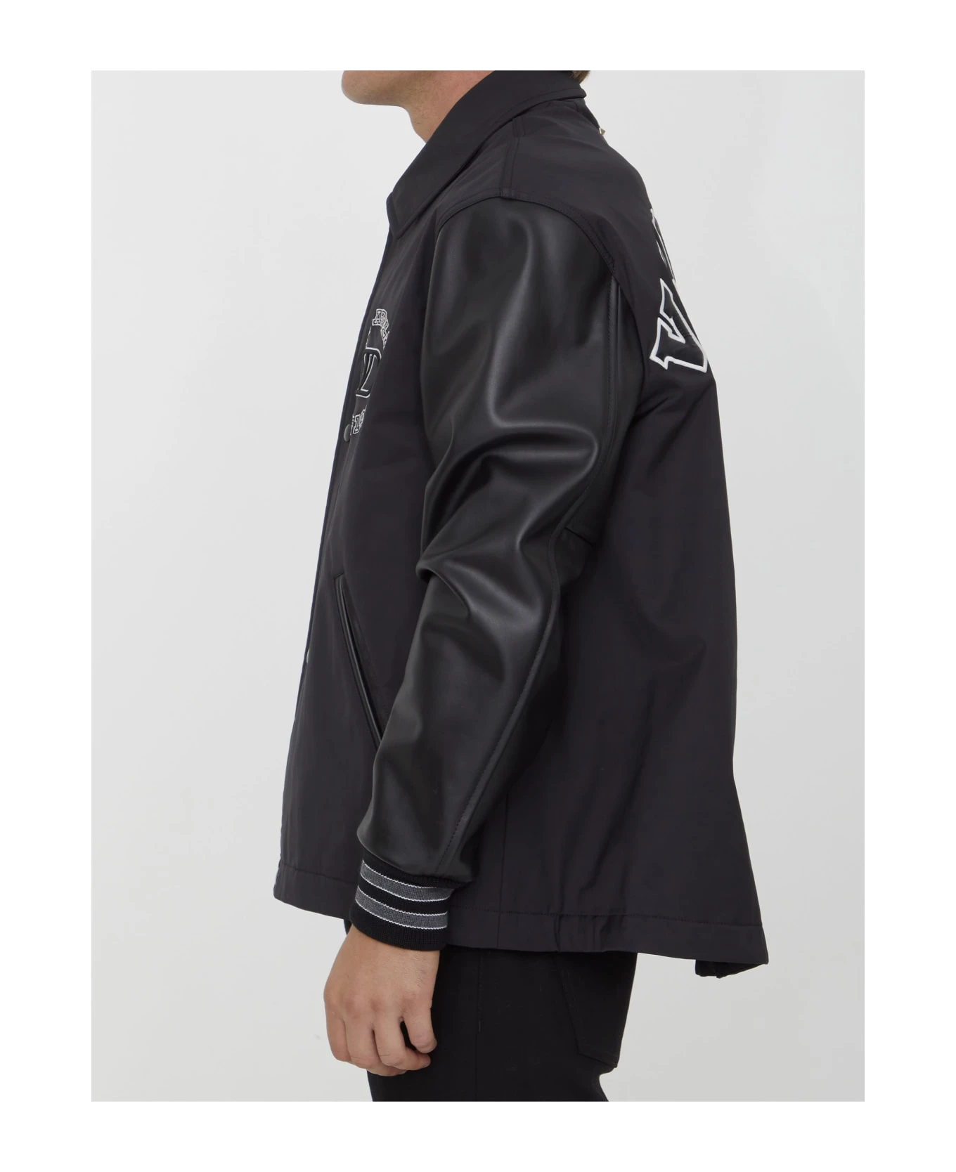 Nylon Track Jacket Valentino Garavani Nylon Track Jacket -Italist Clothing Sale 62f1dd7afef037cbb68a713b193f5409