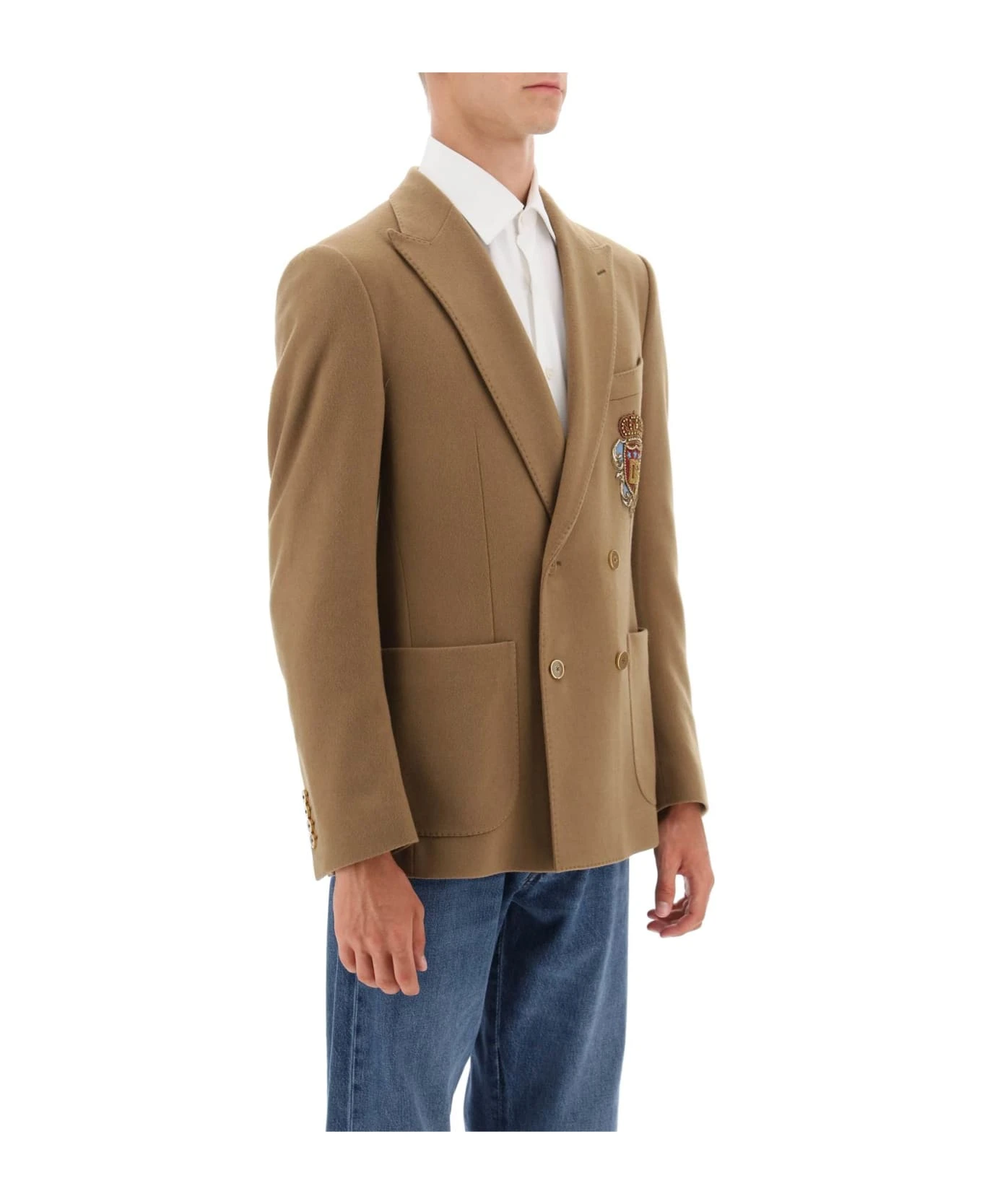 Wool & Cashmere Double-breasted Jacket Dolce & Gabbana Wool & Cashmere Double-breasted Jacket -Italist Clothing Sale 64241c495f42693754923b52d4f2490e