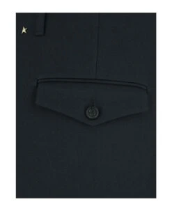 Golden Goose Golden M`s Wide Legs Pants Compact Gabardine Wool -Italist Clothing Sale 649c5bf25d74f13e2c97aada704046b7