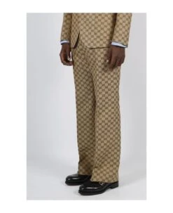 Gucci Gg Supreme Linen Pants -Italist Clothing Sale 67bc0c4c3186736d8a3af190fdb72bd7