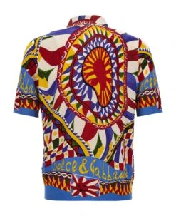 Dolce & Gabbana 'carretto' Polo Shirt -Italist Clothing Sale 6872c697376a1f32eb9c4b2301b49883