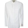 Golden Goose Golden M's Shirt Regular Compact Cotton Oxford