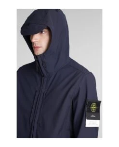 Stone Island Casual Jacket In Blue Polyester -Italist Clothing Sale 6b0d9a1313b8946862941af76186d257