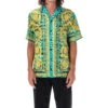 Versace Baroccodile Silk Bowling Shirt