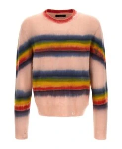 Amiri 'rainbow Tie Dye' Sweater