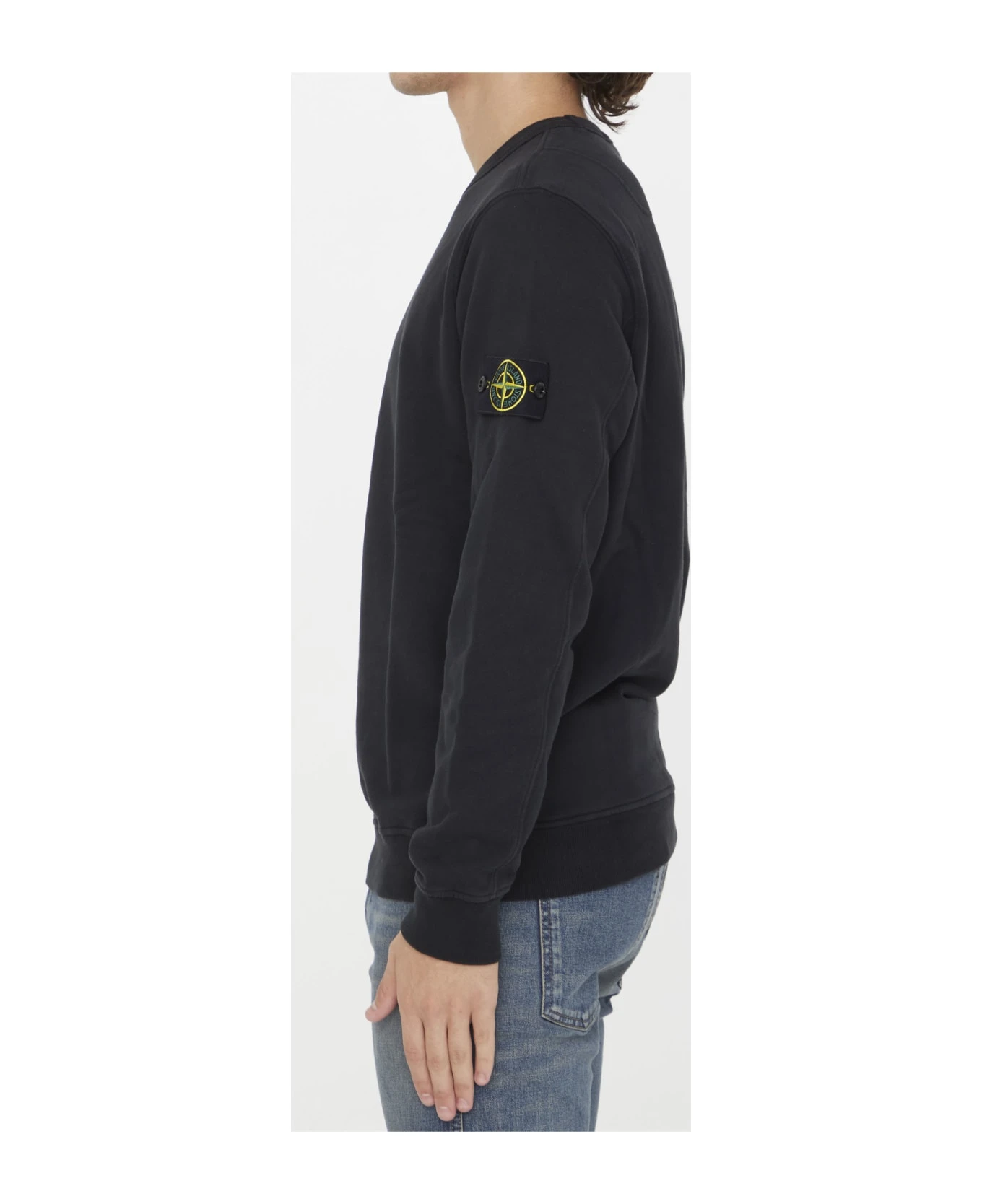 Compass-patch Cotton Sweatshirt Stone Island Compass-patch Cotton Sweatshirt -Italist Clothing Sale 6ddf3bef74ea20d198bee1ced7c3ede0