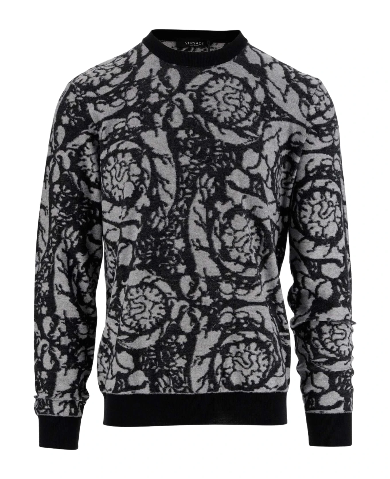 Silhouette Baroque Sweater Versace Silhouette Baroque Sweater -Italist Clothing Sale 6debeddf9b775bf55fc4cceaf94ddbb0