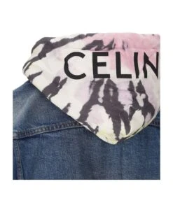 Celine Double Layered Hooded Denim Jacket -Italist Clothing Sale 6f00bcef111d471a79bfcd01c35edf42