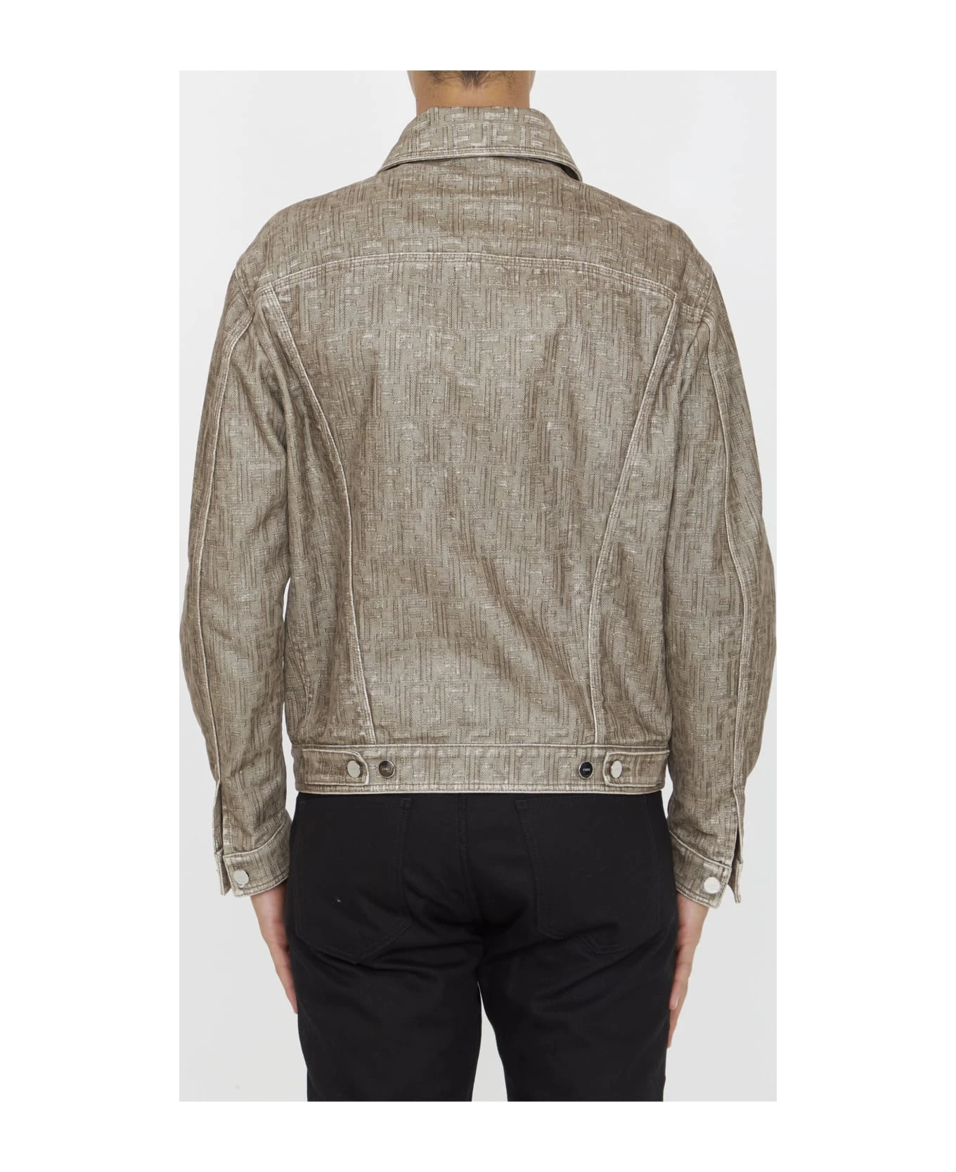 Beige Denim Jacket FENDI Beige Denim Jacket -Italist Clothing Sale 7039f89b3032c2ae2a632378f4c471eb