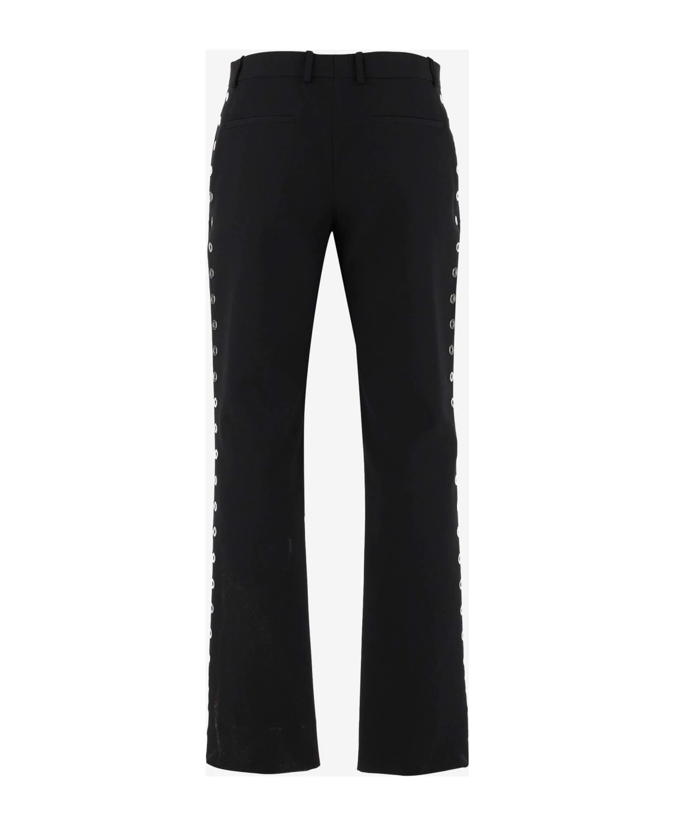 Wool Pants With Eyelets Off-White Wool Pants With Eyelets -Italist Clothing Sale 70ddf5ccedf8242ef79c5d8fb305e7f7