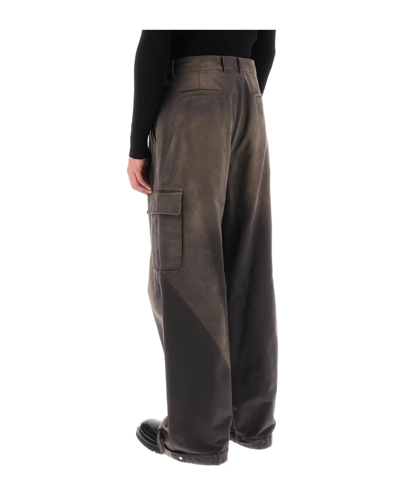 Washed-effect Cargo Pants Off-White Washed-effect Cargo Pants -Italist Clothing Sale 716dc617cda3b038eef748447f319d3c