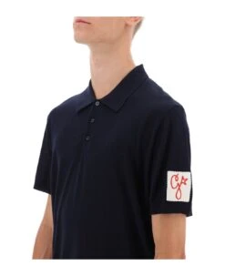 Golden Goose 'giotto' Virgin Wool Polo Shirt -Italist Clothing Sale 71e81e9f011cb4d3eed02d424f87fcc9