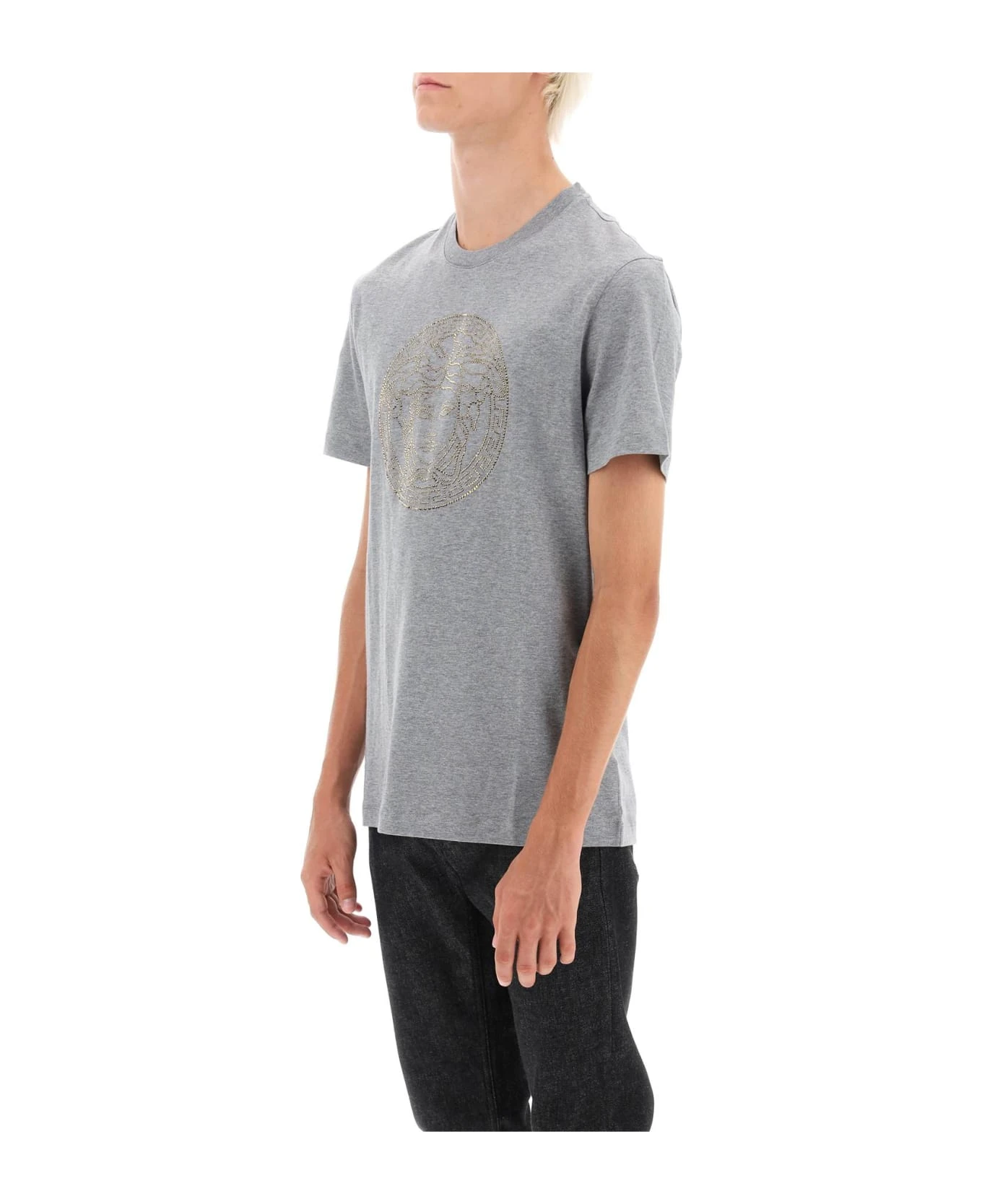 Rhinestones Medusa T-shirt Versace Rhinestones Medusa T-shirt -Italist Clothing Sale 72a512ab76191f569307f5dc6827902f