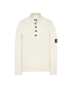 Stone Island Logo Patch Long-sleeved Jumper
