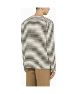 Golden Goose Ivory And Blue Striped T-shirt 3 Golden Goose Ivory And Blue Striped T-shirt -Italist Clothing Sale 72e396924c9060cf8d8813afc7c334a4