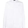 Versace Informal Shirt Allover Poplin Jacquard Fabric